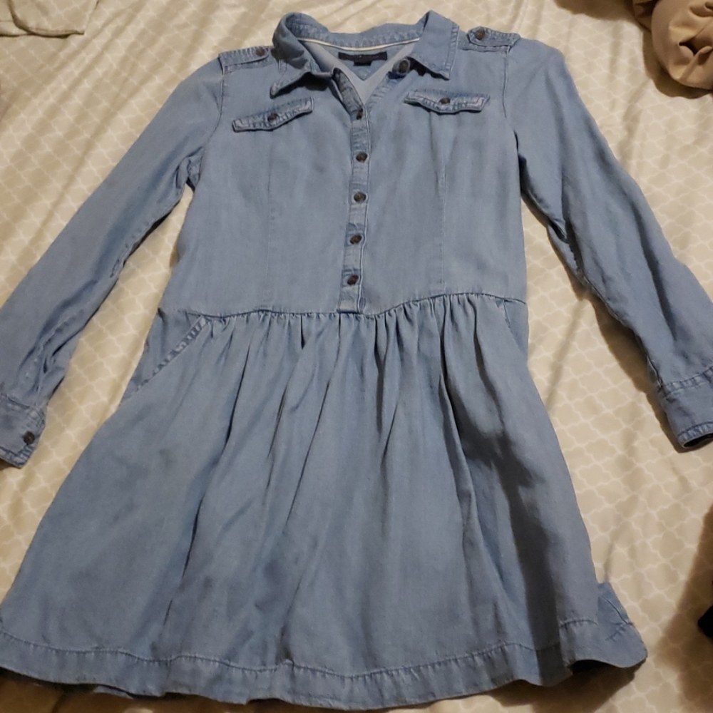 Girls Tommy Hilfiger denim dress